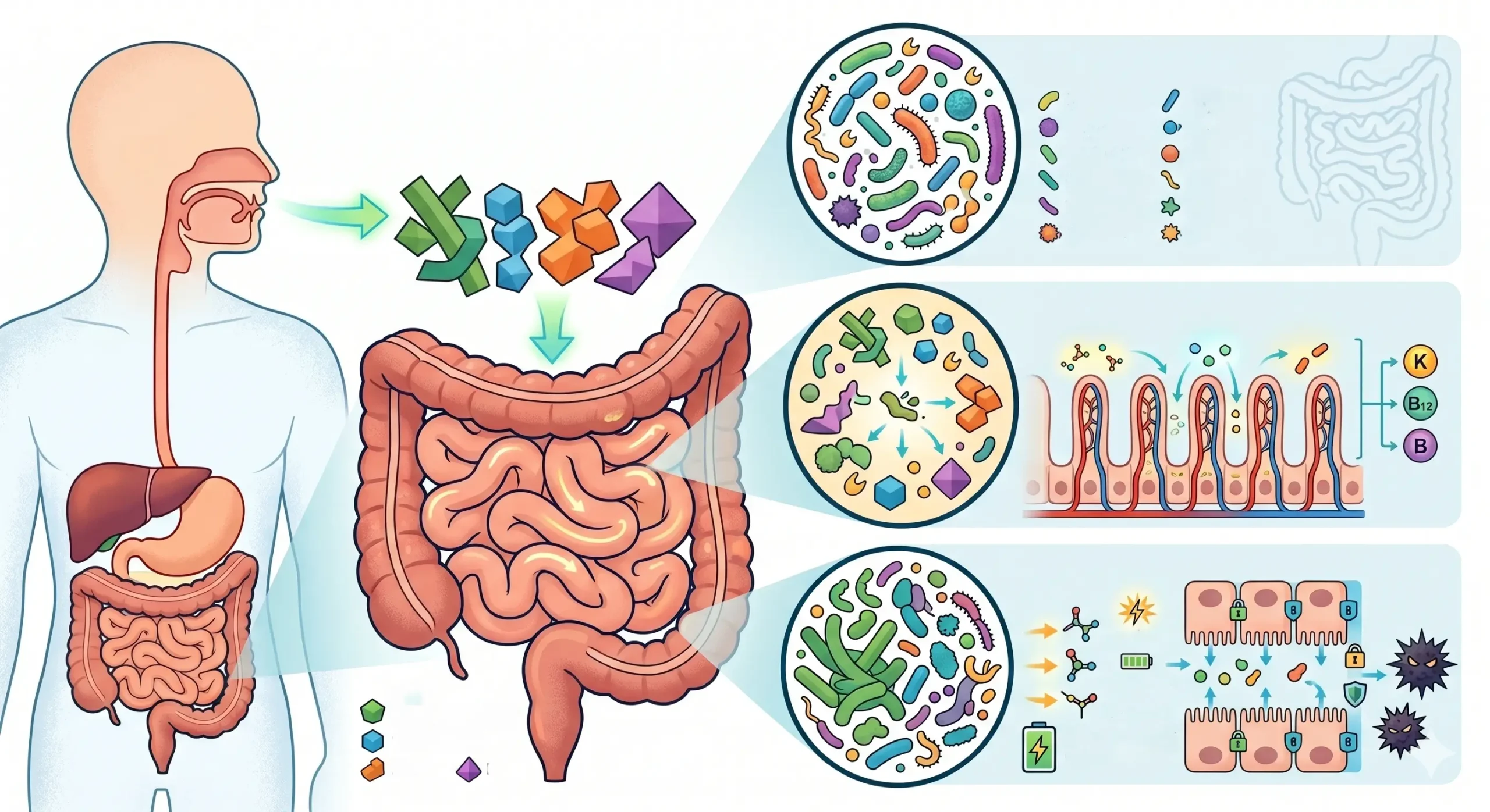 The Role of Gut Microbiome in Digestion