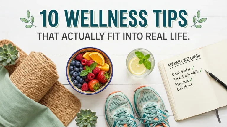 10 Wellness Tips That Actually Fit Into Real Life