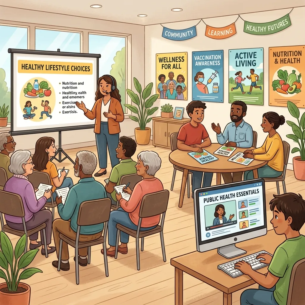 What are public health education programs