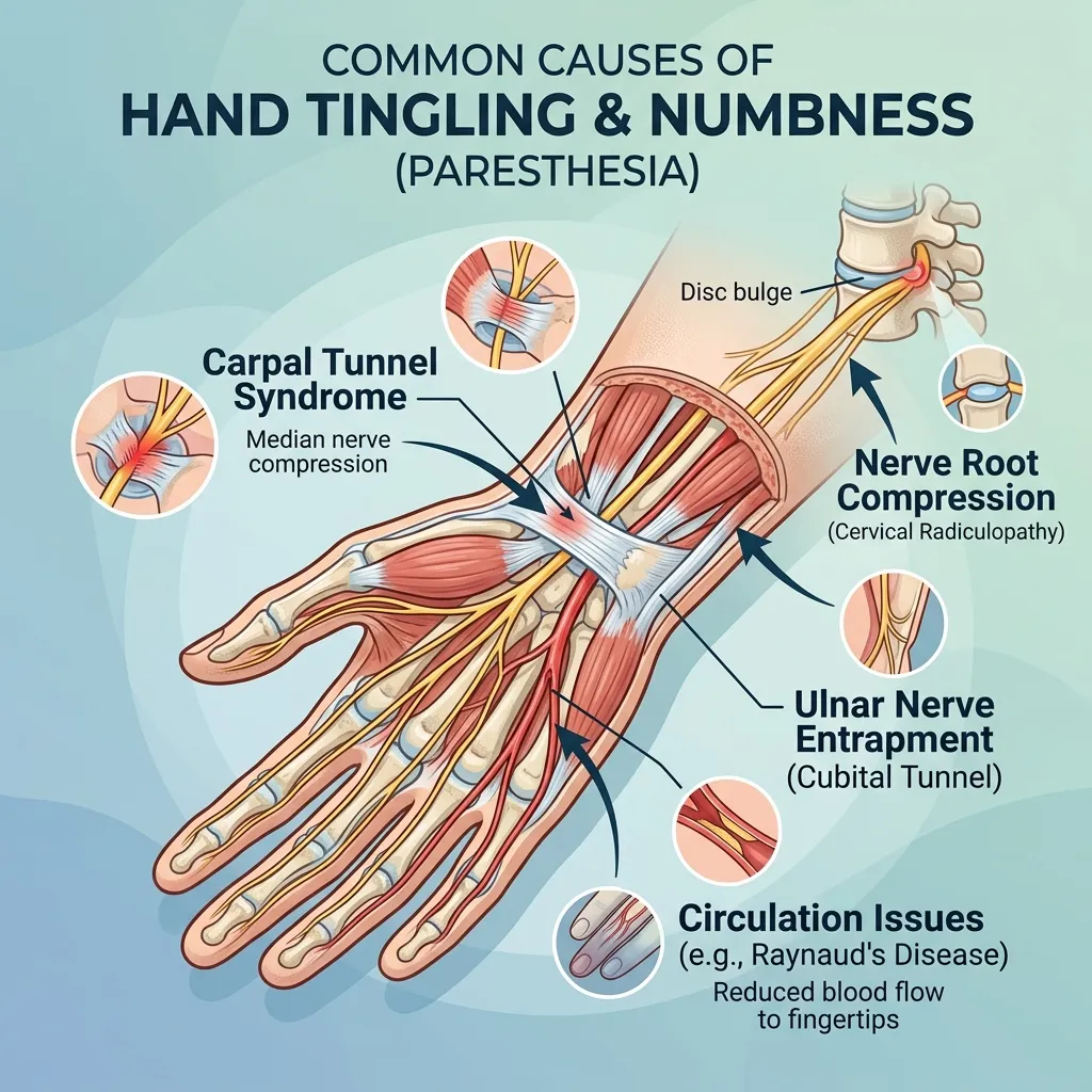 Why do my hands tingle and go numb