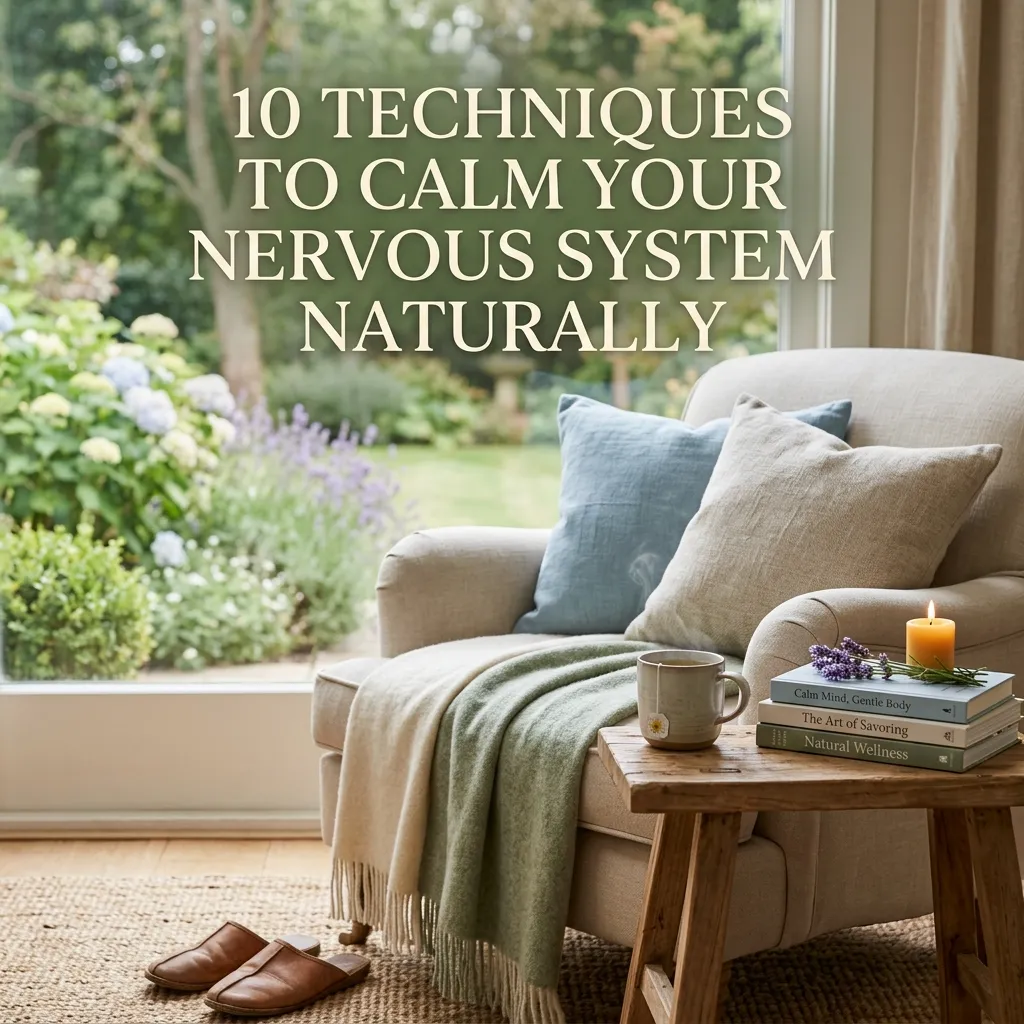 10 Techniques to Calm Your Nervous System Naturally