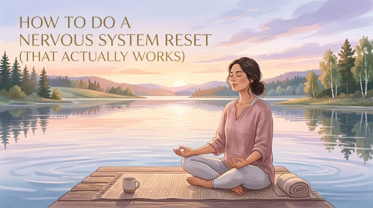 How to Do a Nervous System Reset (That Actually Works)